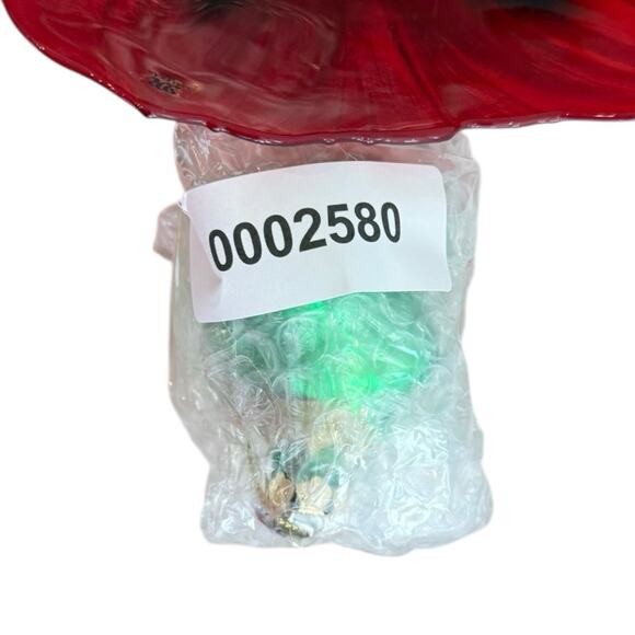 Christmas Ornament Hand Blown Glass Green Frog Thomas Pacconi Classics 2003 Xmas - Picture 11 of 11